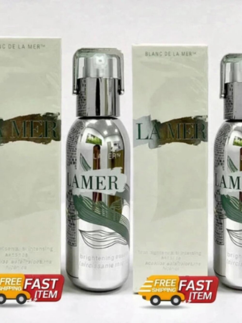 2 PACK LA MER Blanc De La Mer Brilliance Brightening Essence 30ml Luxury Skincar